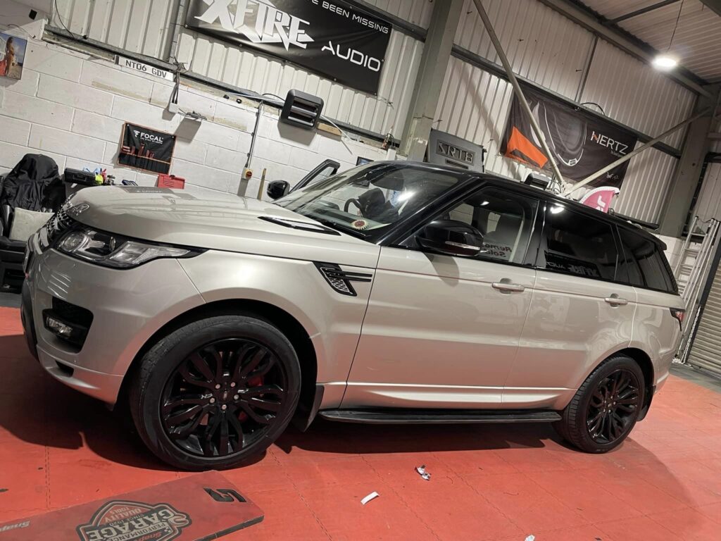 Range Rover Sport Apple Carplay at BB Audioconcepts Cardiff