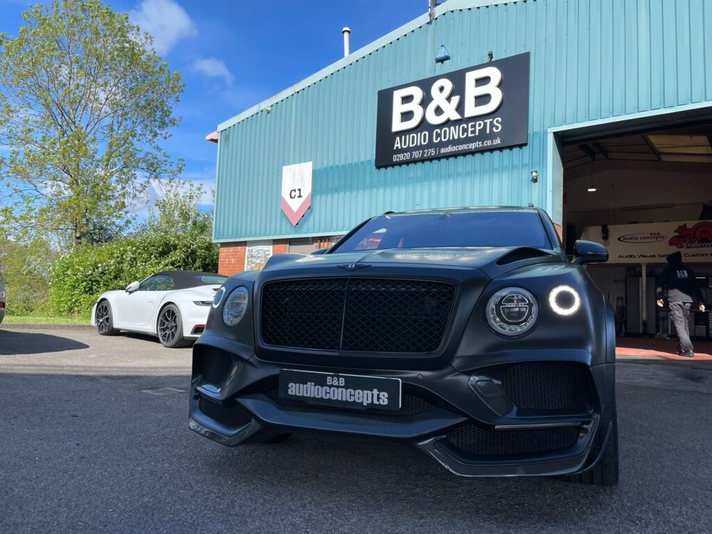 Enhancing Your Bentley Bentayga with 12 inch 8K Android Rear Screens and XFIRE Audio Upgrade at BB Audioconcepts Cardiff 5