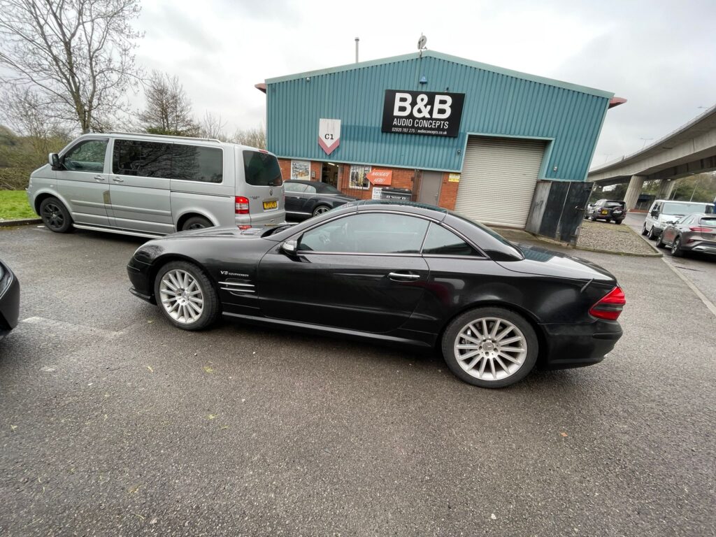 Mercedes Faulty Radio turns into Full Rewiring of Car Audio System at BB Audioconcepts Cardiff 1