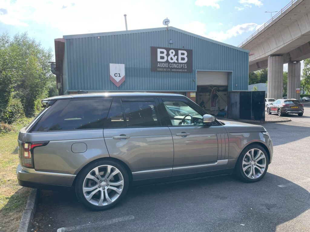 Unleashing Advanced Security Rear Entertainment Screens at BB Audioconcepts Cardiff 3