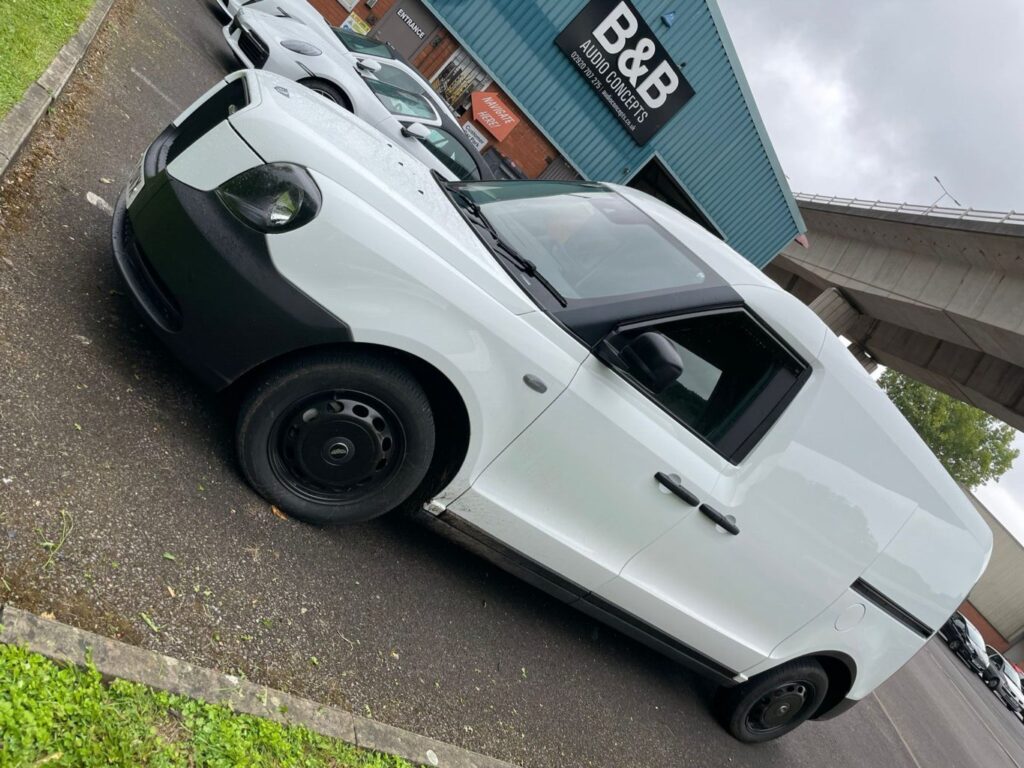 Transforming a Levc Hybrid Van with Xfire Audio Upgrades at BB Audioconcepts Cardiff 1