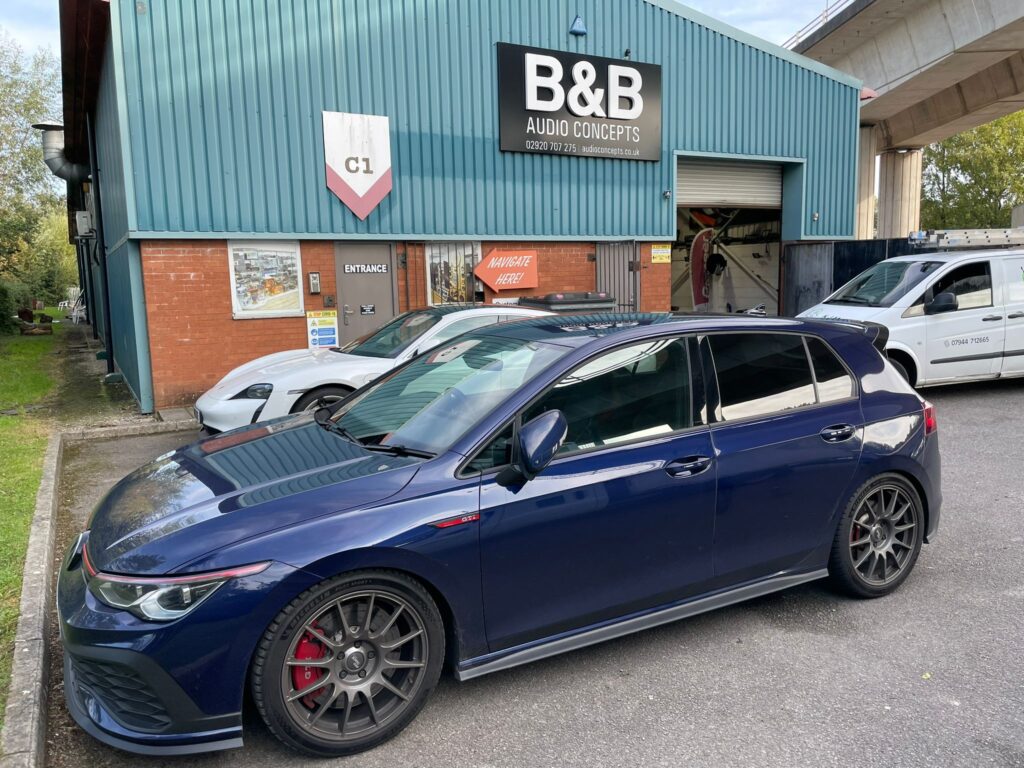 VW Golf with High Performance Audio Upgrade at BB Audioconcepts Cardiff 9