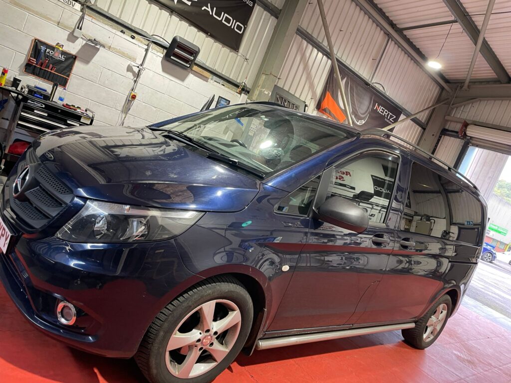 Mercedes Vito Alpine Multimedia Upgrade at BB Audioconcepts Cardiff 4