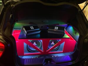 Mercedes A Class Audio Upgrade with Custom Boot Build at BB Audioconcepts Cardiff 3