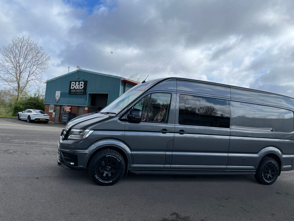VW Crafter Ultimate Audio and Security Upgrade at BB Audioconcepts Cardiff 15