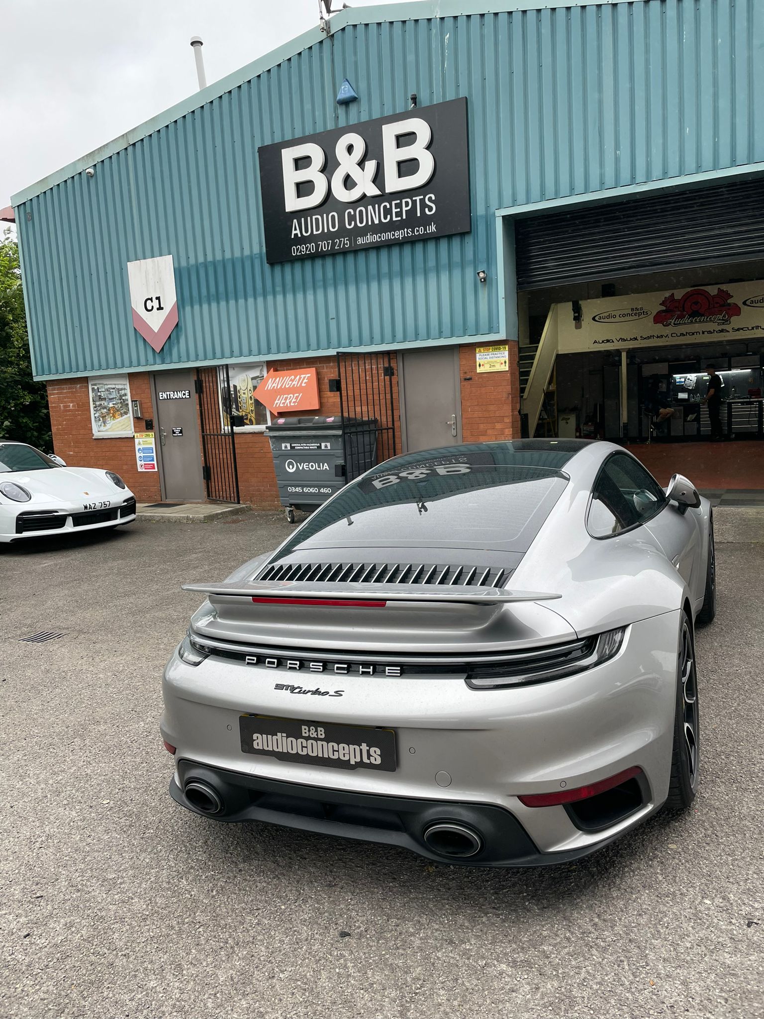 Porsche Police Detection System with Advanced Alerts at BB Audioconcepts Cardiff 9