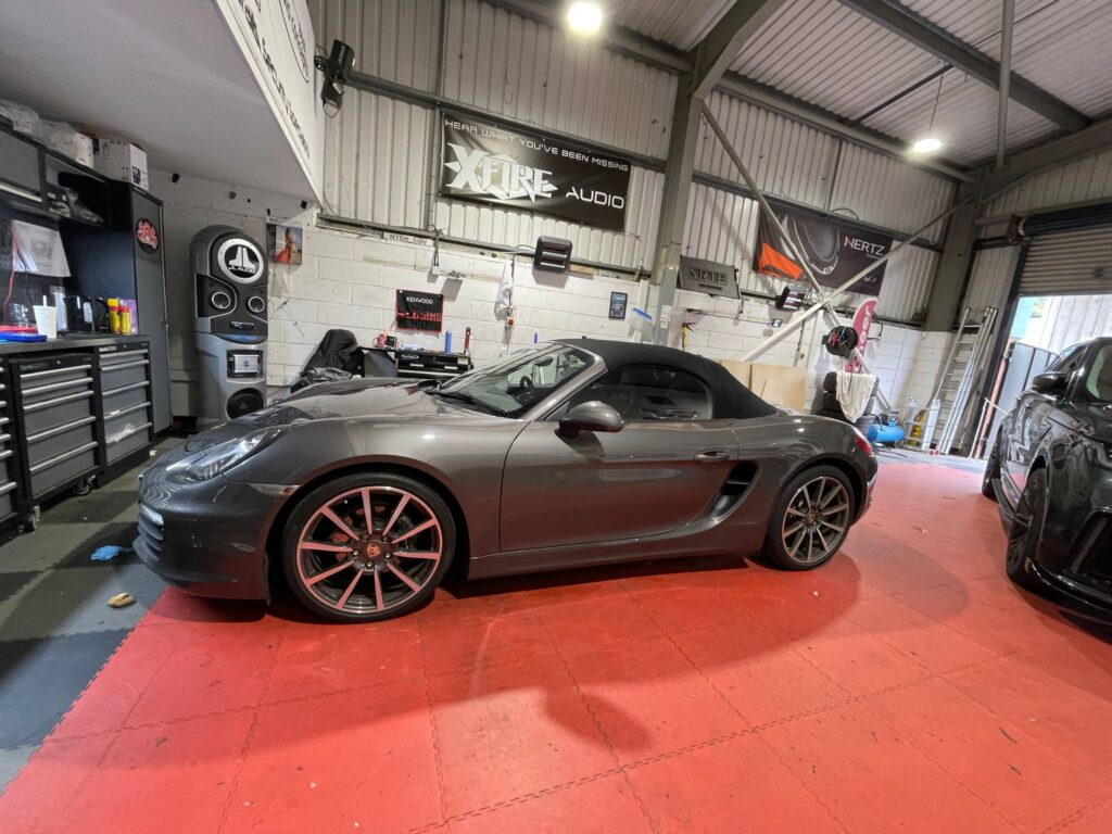 Upgrading Porsche Head Unit with Parking Sensors at BB Audioconcepts Cardiff 3