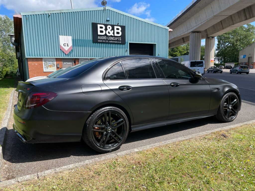 Mercedes AMG with Target Blu Eye 2 High Performance Audio Upgrade at BB Audioconcepts Cardiff 10