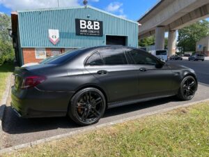 Mercedes AMG with Target Blu Eye 2 High Performance Audio Upgrade at BB Audioconcepts Cardiff 10