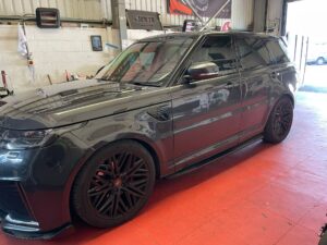Range Rover Full Ambient Lighting Retrofit at BB Audioconcepts Cardiff 2