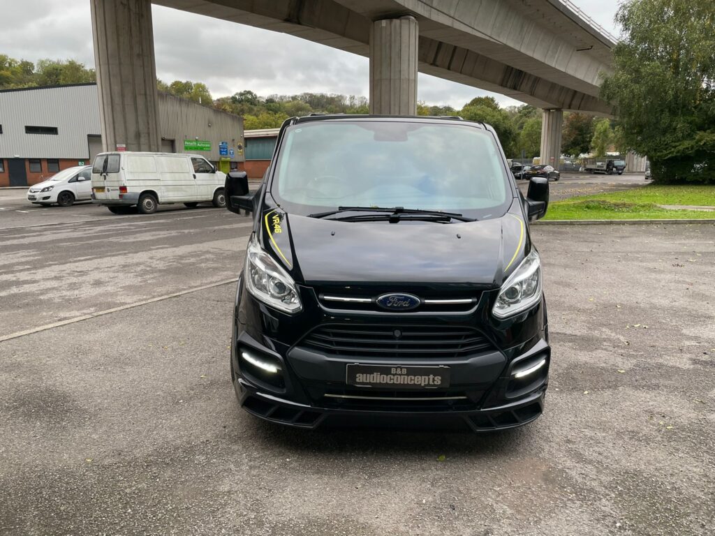 Alpine Halo 11 and High End Security for the Ford Transit Custom BB Audioconcepts Cardiff 7