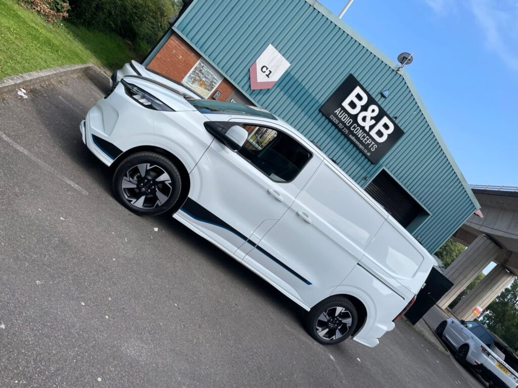 Ford Transit Sport Upgrades Ghost 2 Immobiliser Hertz Pro Sound System at BB Audioconcepts Cardiff 8