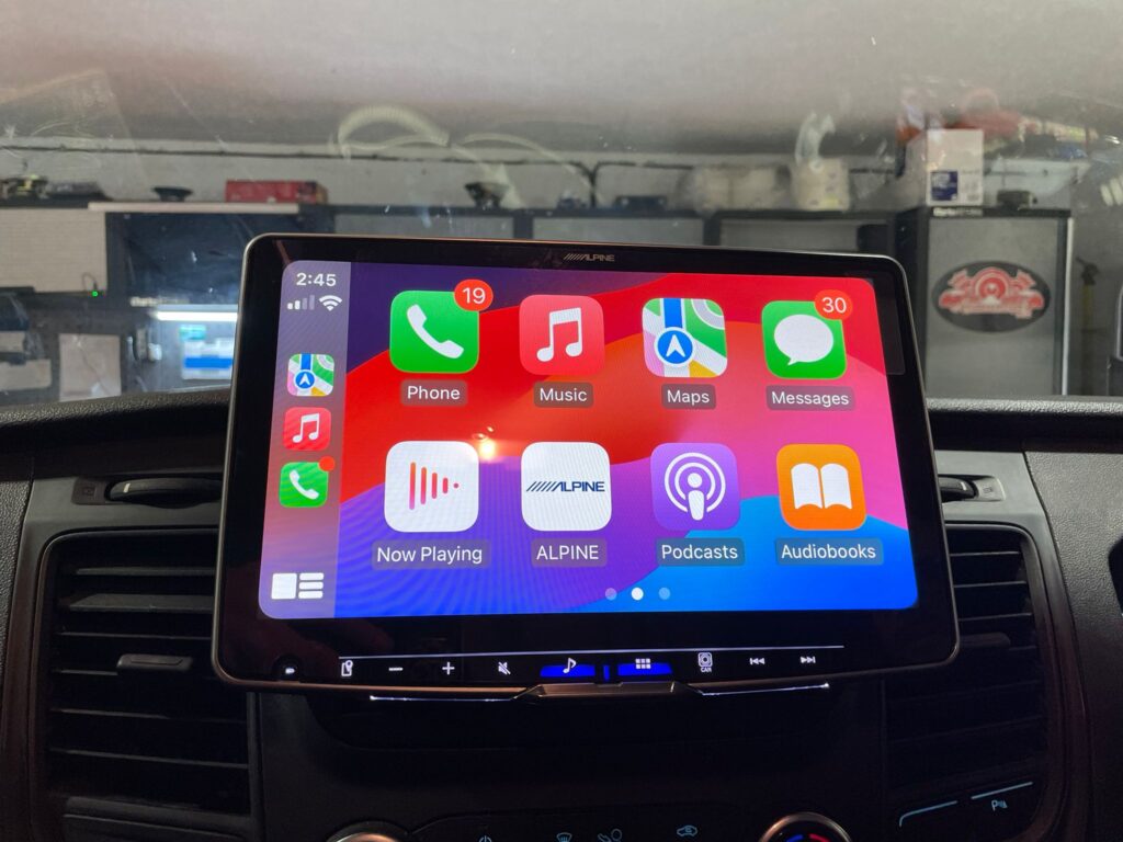 Ford Transit Van Audio and 11 Inch Alpine Halo Upgrade at BB Audioconcepts Cardiff 3