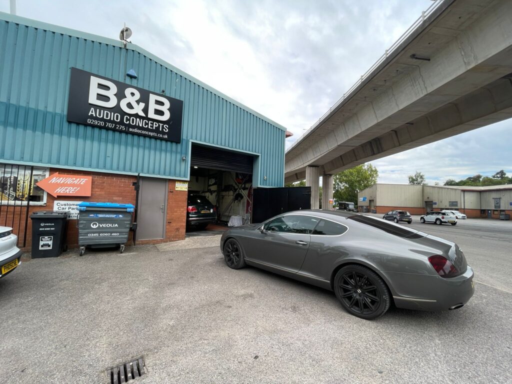 Bentley Apple CarPlay and Android Auto Upgrade Services at BB Audioconcepts Cardiff 2