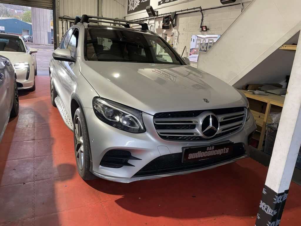 Mercedes Custom Dual Audio System Upgrade at BB Audioconcepts Cardiff 6