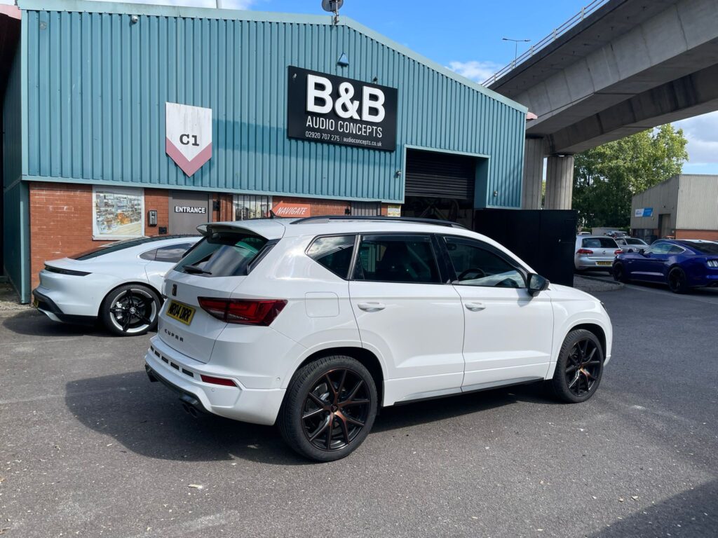Big Bass with Baby Space Cupra Gets a Boot Friendly Audio Upgrade at B&B Audioconcepts Cardiff (1)