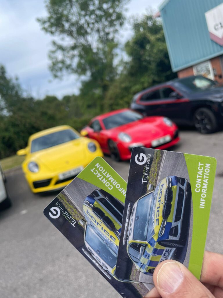 Porsche GT3 Security Upgrade SmartTrack S5 Tracker Installation at B&B Audioconce[ts Cardiff (7)