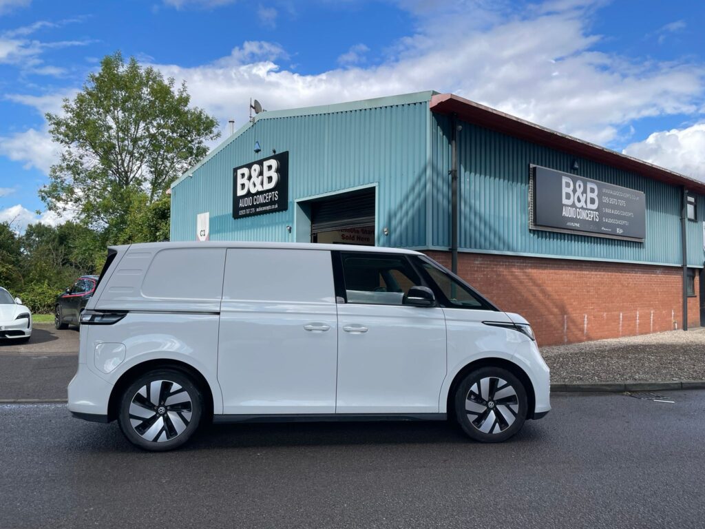 VW ID Buzz Audio Upgrade Transforming Basic Sound into Premium Quality at B&B Audioconcepts Cardiff (6)