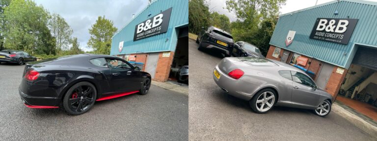 Bentley car audio upgrades UK BB Audioconcepts